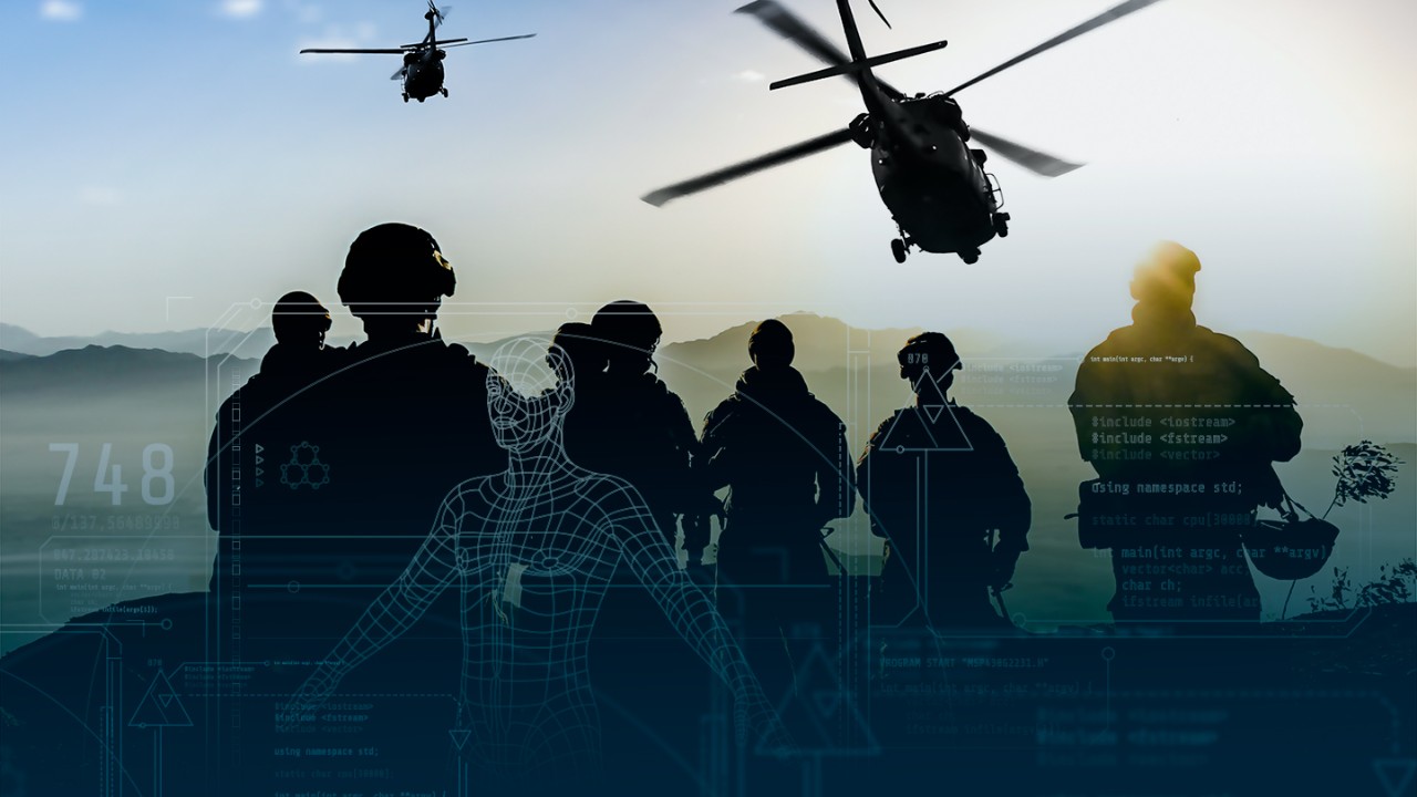 warfighters outfitted with sensors