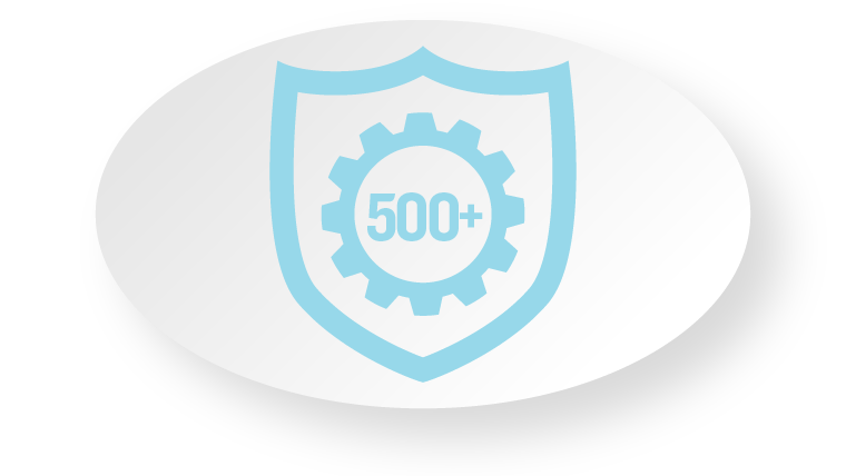 500+ shield