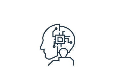 AI fueled attack icon