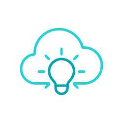 lightbulb in cloud